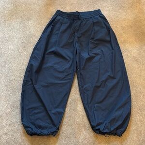 Oversized baggy pants | black | small